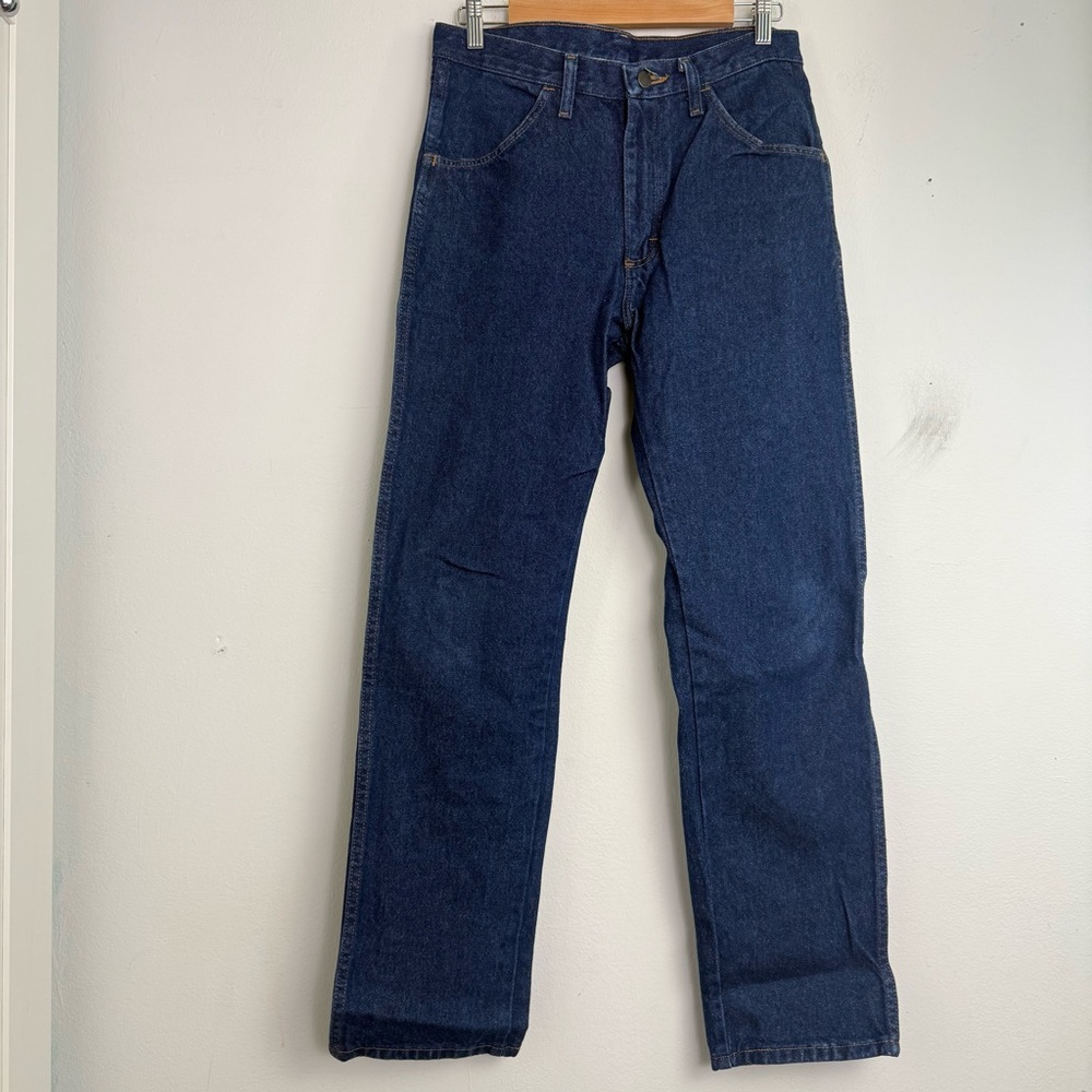 Rustler Jeans 30x32 Straight Leg Blue Indigo Denim Jeans